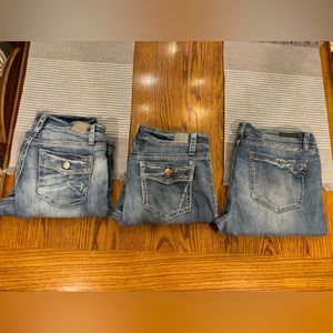 Buckle jeans (3) pairs - Women’s size 31